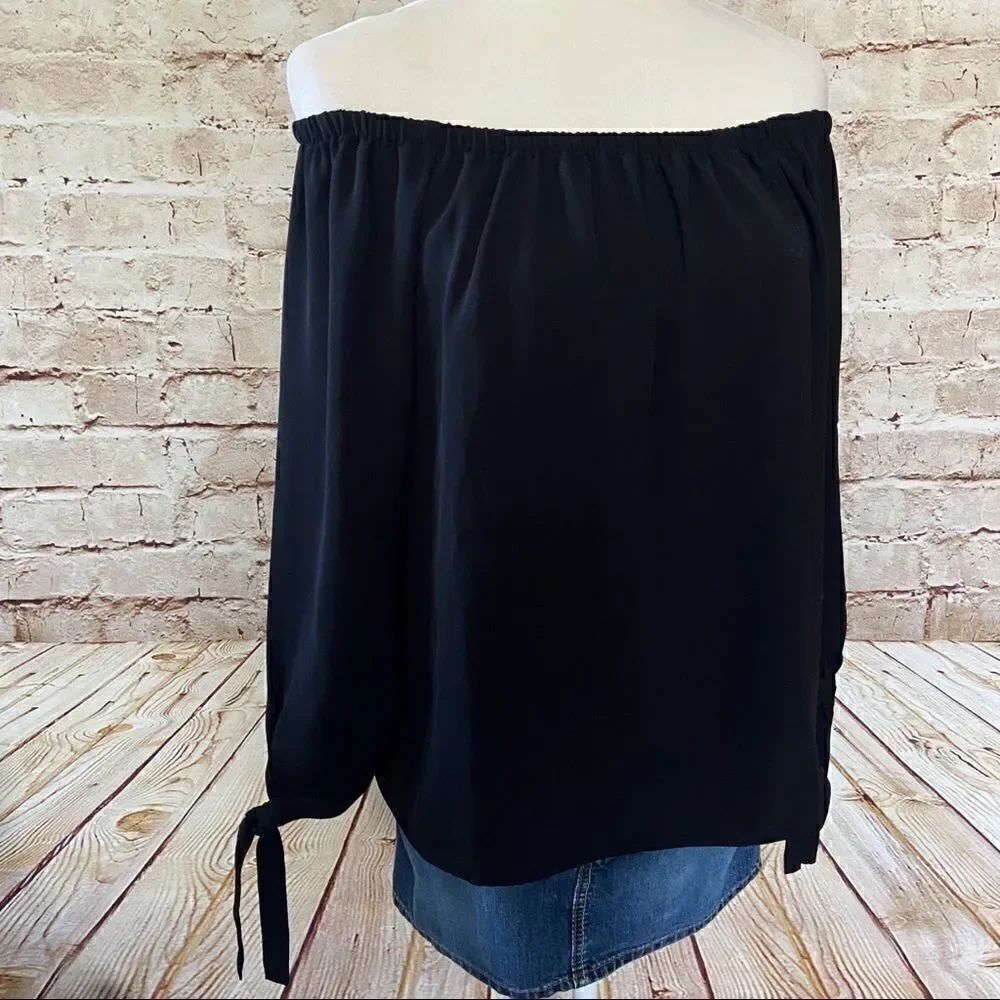 J. Crew off the shoulder blouse